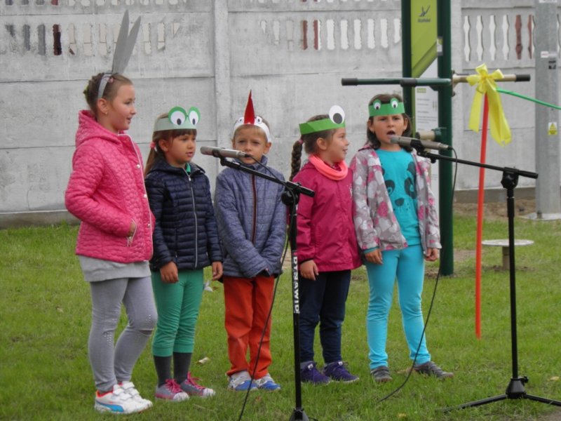 Otwarcie siłowni zewnętrznej w Pilczynie 